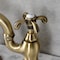 Kingston Brass Bridge Bathroom Faucet with Brass Pop-Up, Antique Brass KS7993TX - alternate 3